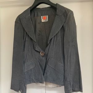 Hugo Boss Leather Blazer